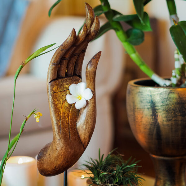 Buddha Mudra hand statue from Thailand