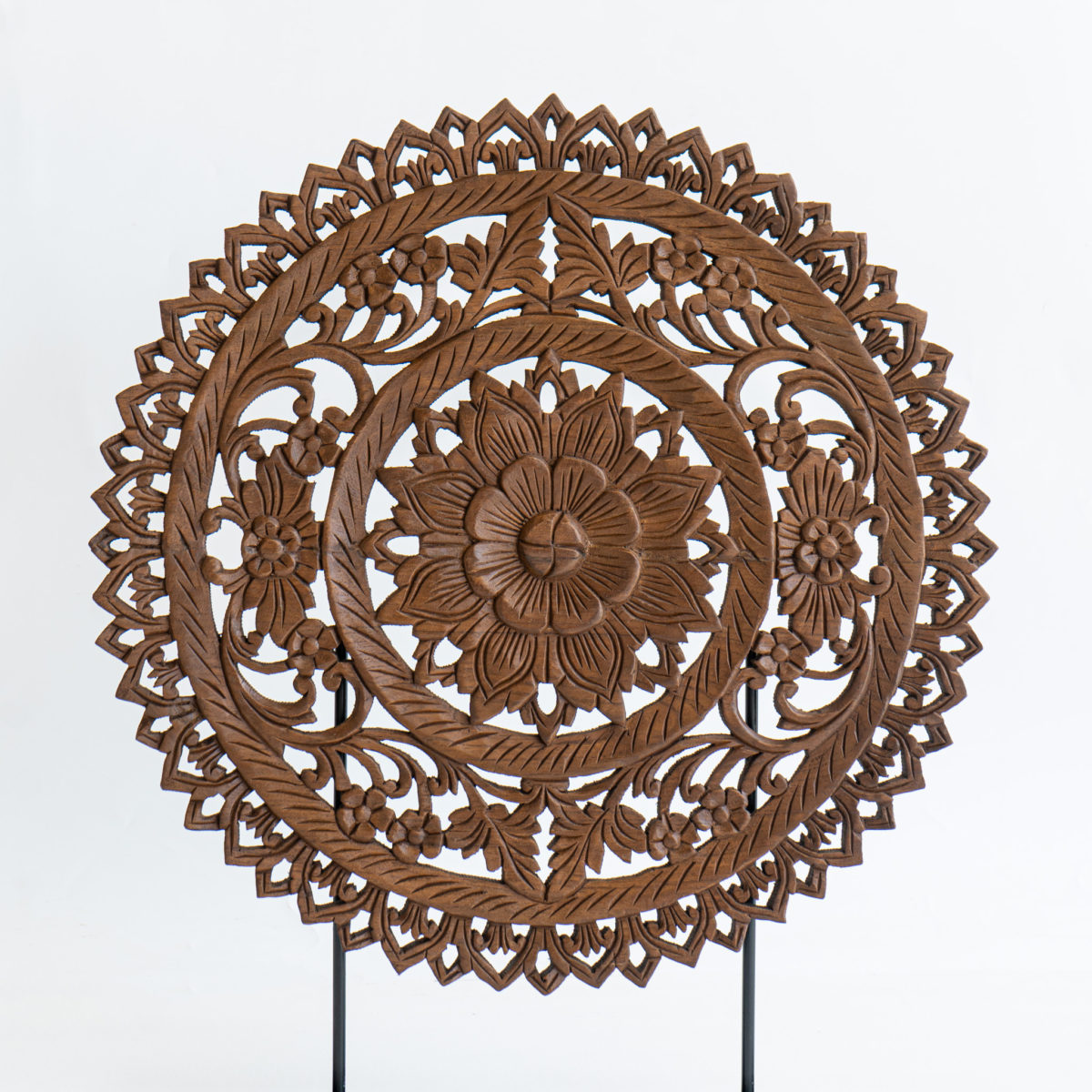 Wooden Hand Statue Jewelry Holders