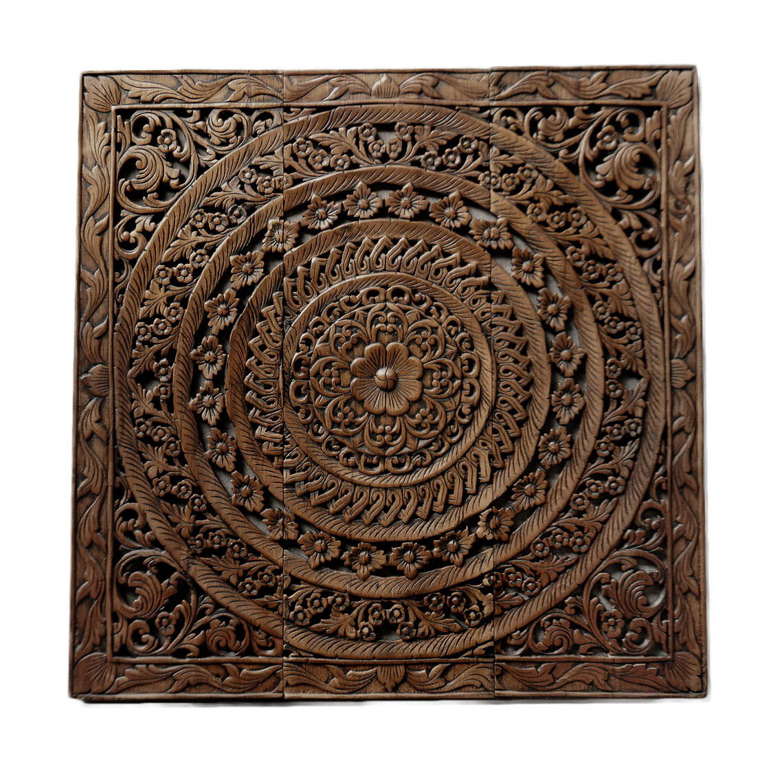 Moroccan Decent Wood Carving Wall Art, Wooden Carved Wall Art