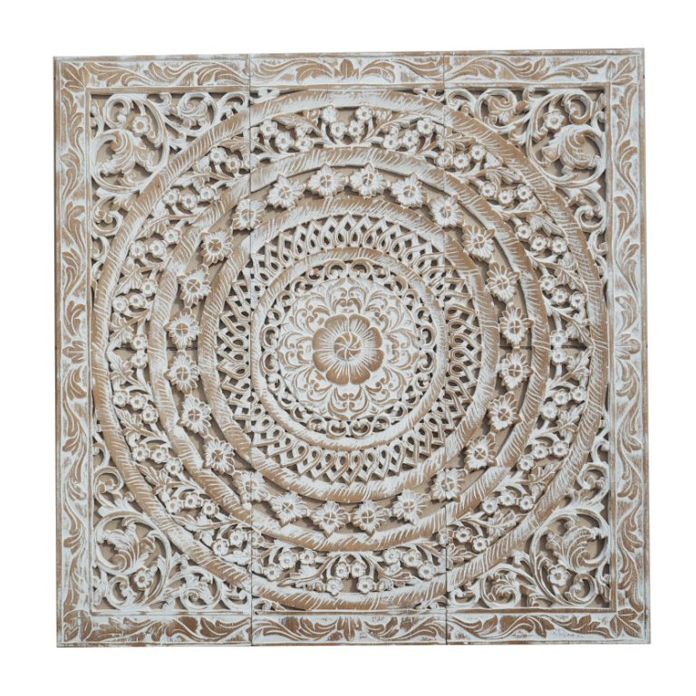 Moroccan Decent Wood Carving Wall Art Hanging