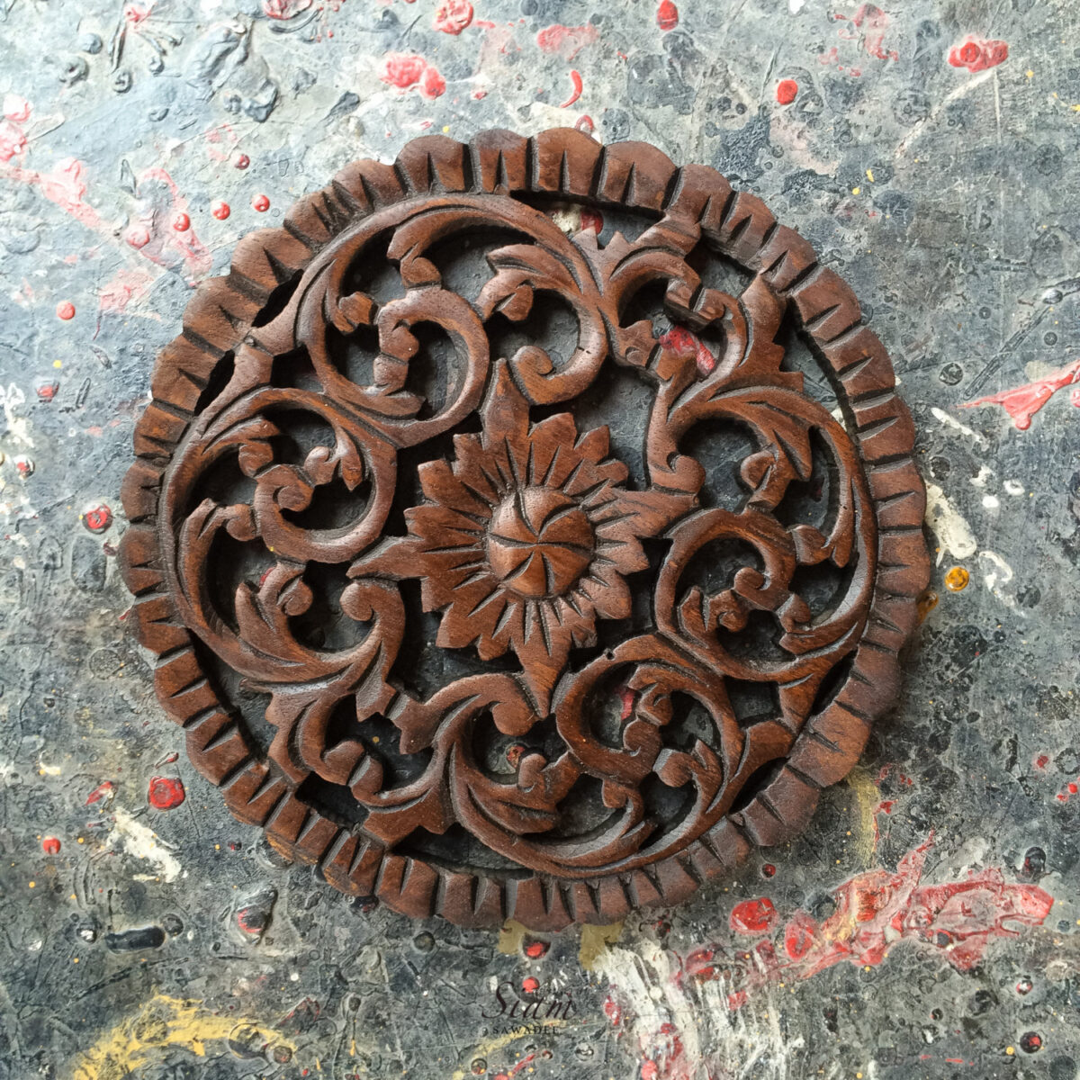 Thai Decorative Wall Art Panel