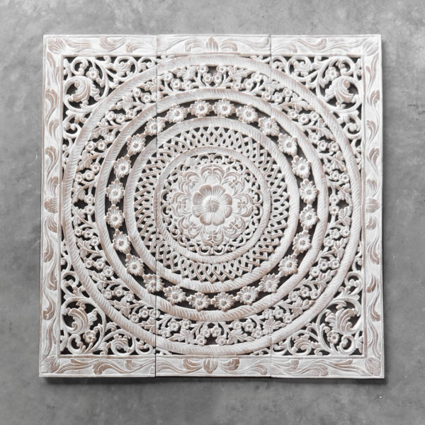 Moroccan Decent Wood Carving Wall Art Hanging - Wood Carved Wall Art Uk