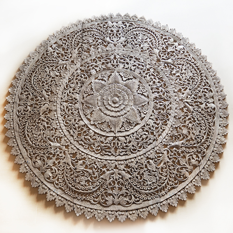 Buy Wood Carving Decorative Paneling Wall Hanging Online