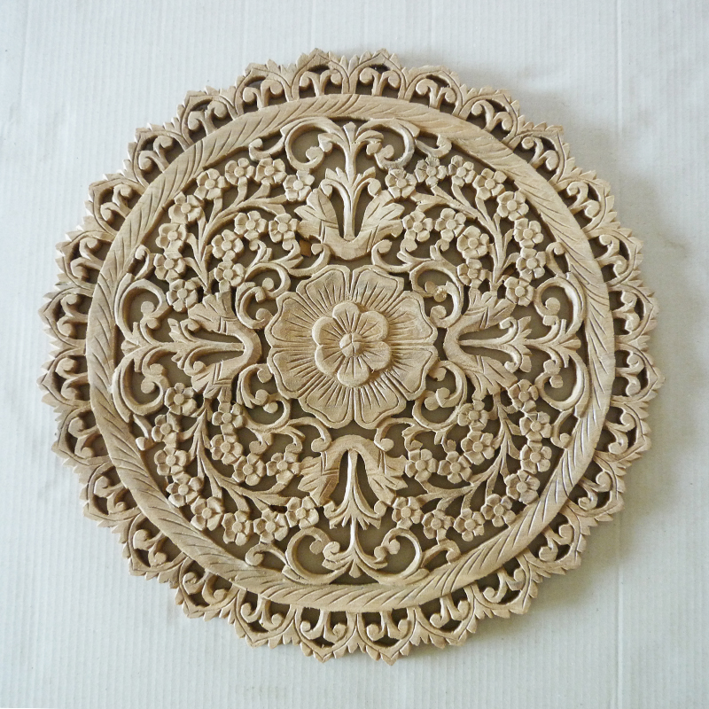 Wooden carved decor 