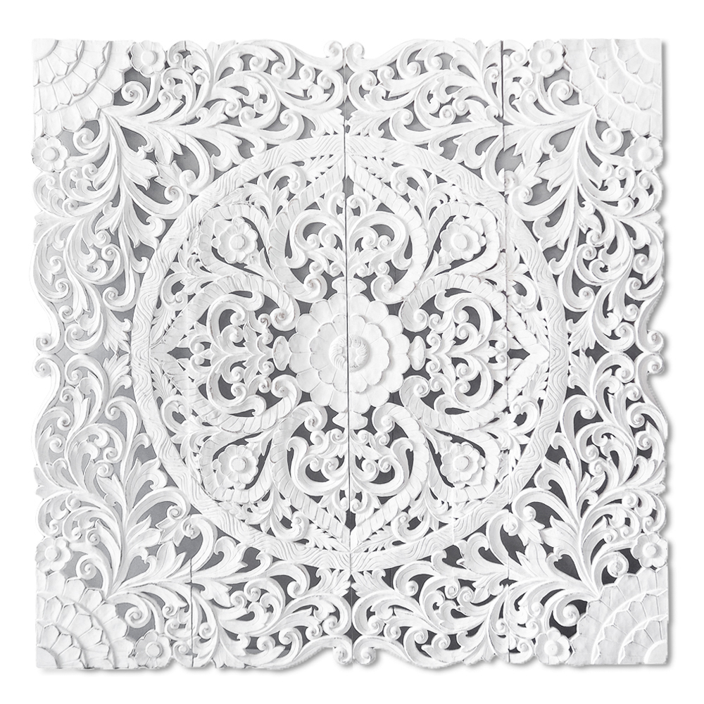 Buy Balinese Bed Headboard Wood Carving Online