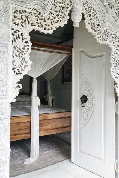White Bedroom-Balinese Dreamy White Craving
