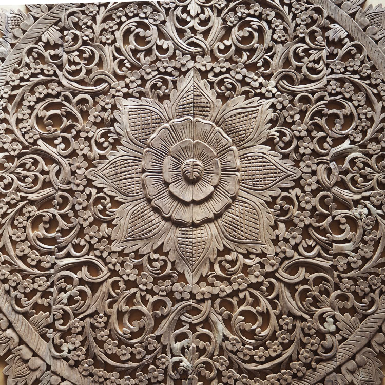 Carved Wall Art Panel