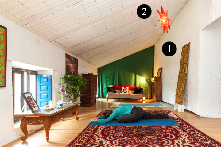 how to decor meditation room