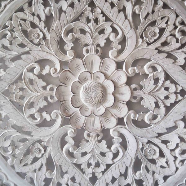 Balinese Hand Carved MDF Decorative Panel Siam Sawadee