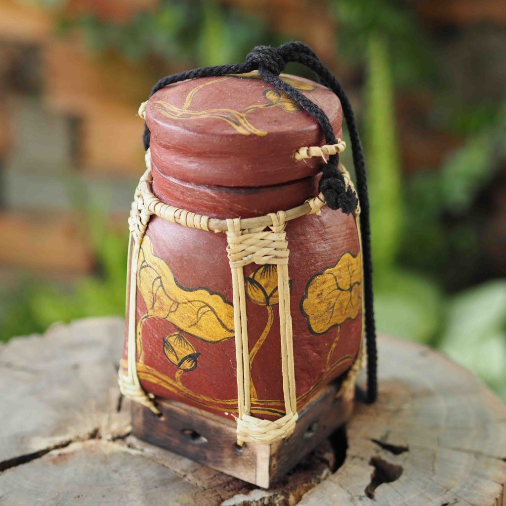 Buy Hand painted Rice Storage Decorative Container Perfect Asian Gift