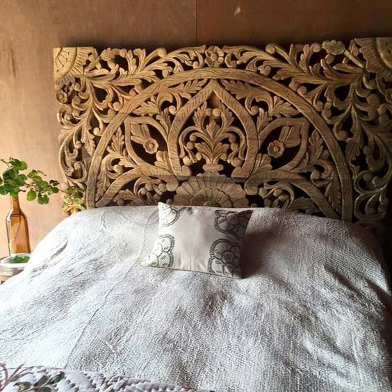 headboard headboard Indian door asian