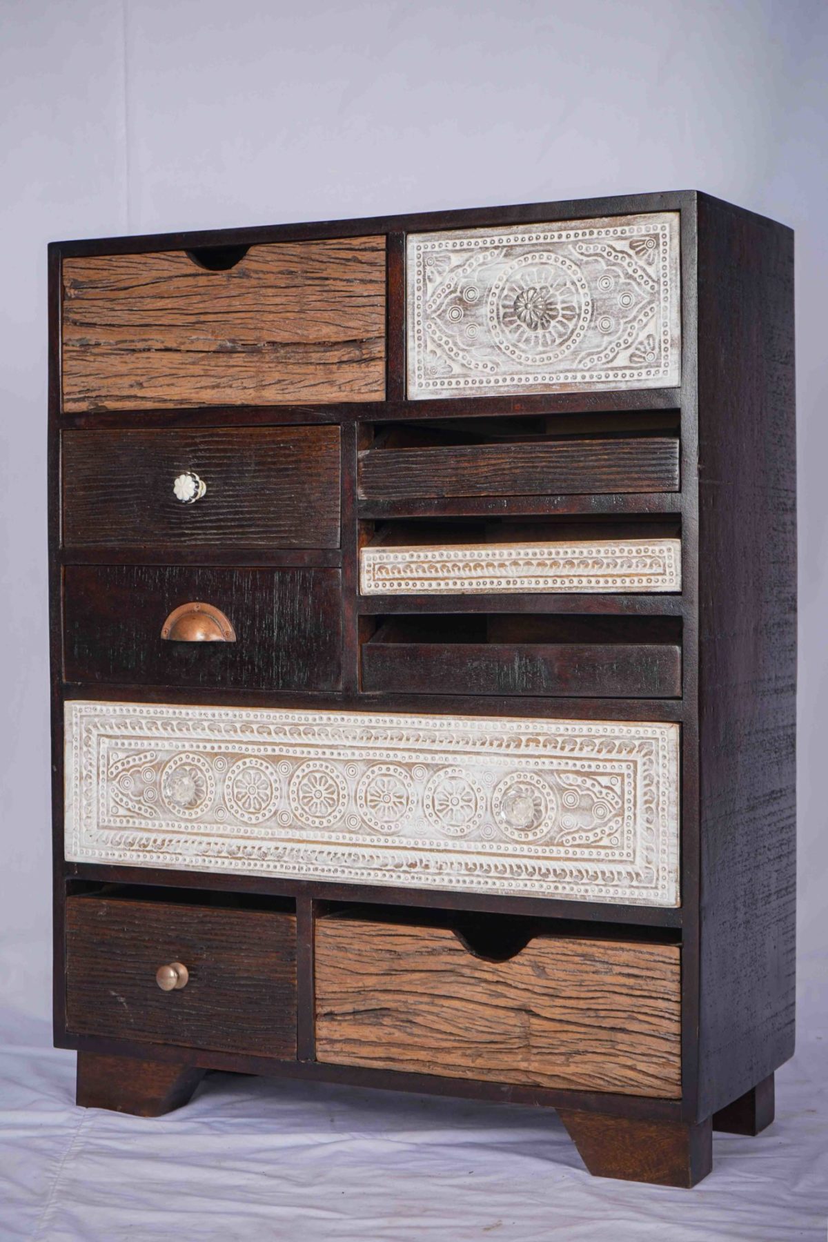 Detailed Carved Furniture Handmade Classic Indian Cabinet