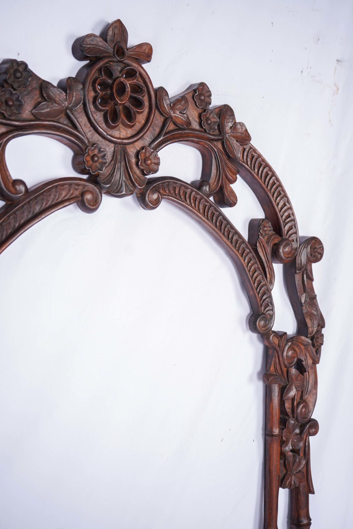 Mirror Frame Wooden Panel Carved