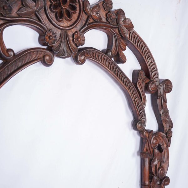 Mirror Frame Wooden Panel Carved