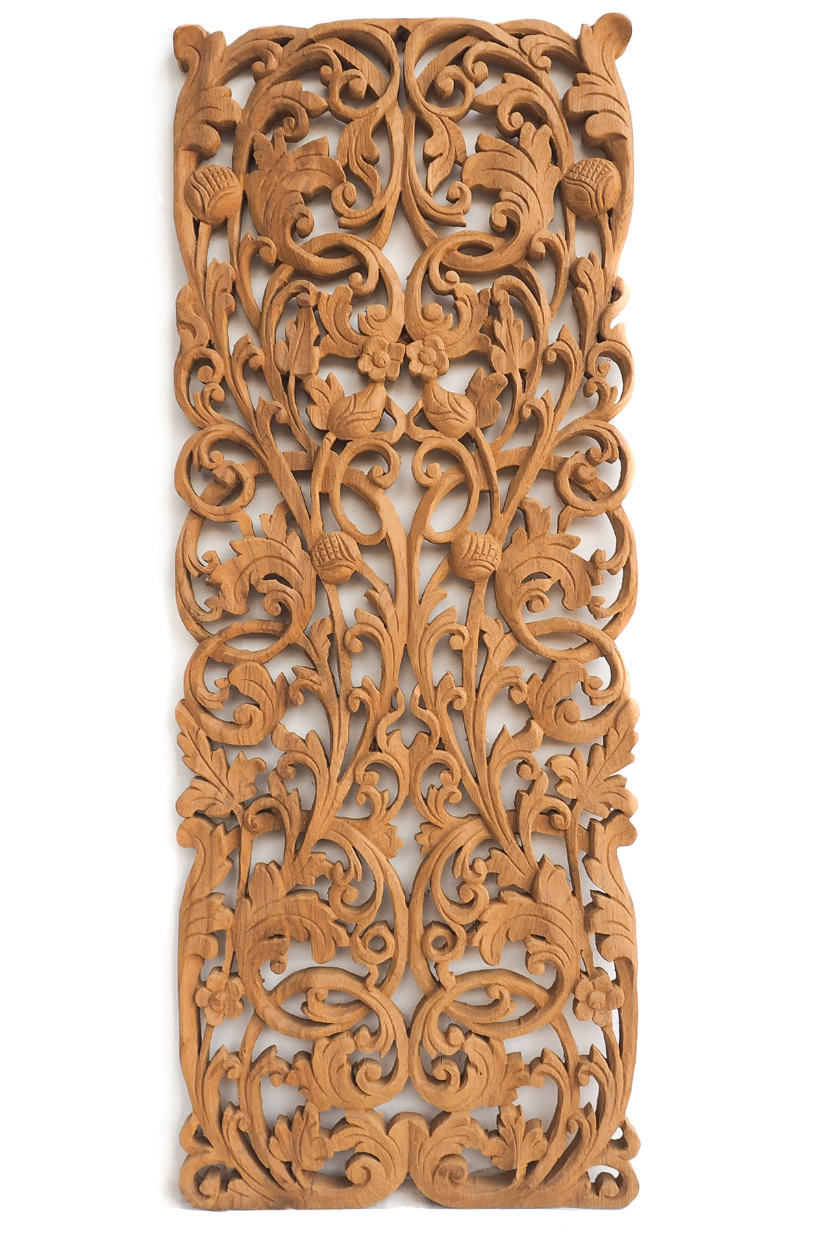 Large wall hanging wood carving