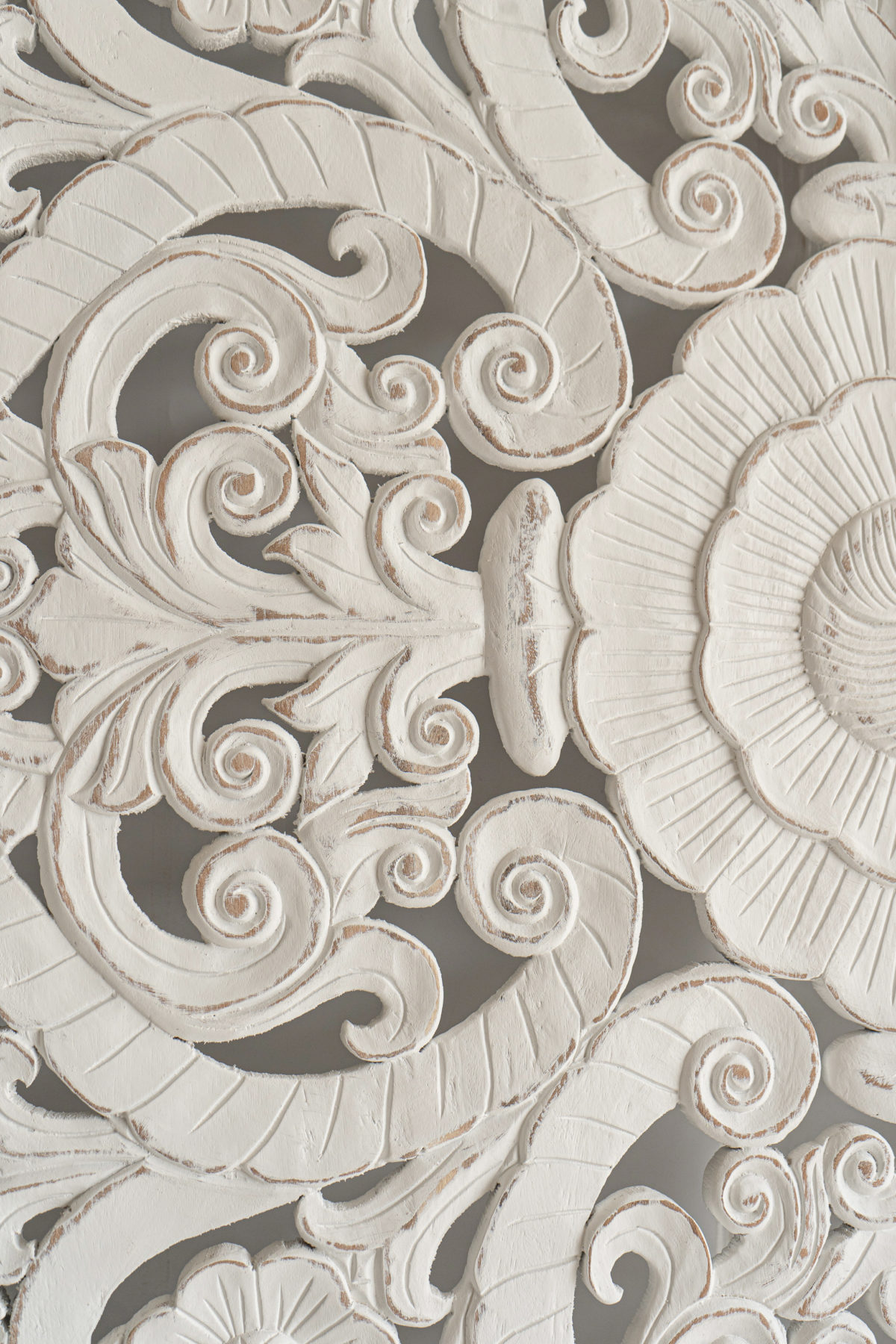 Wood carved balinese design