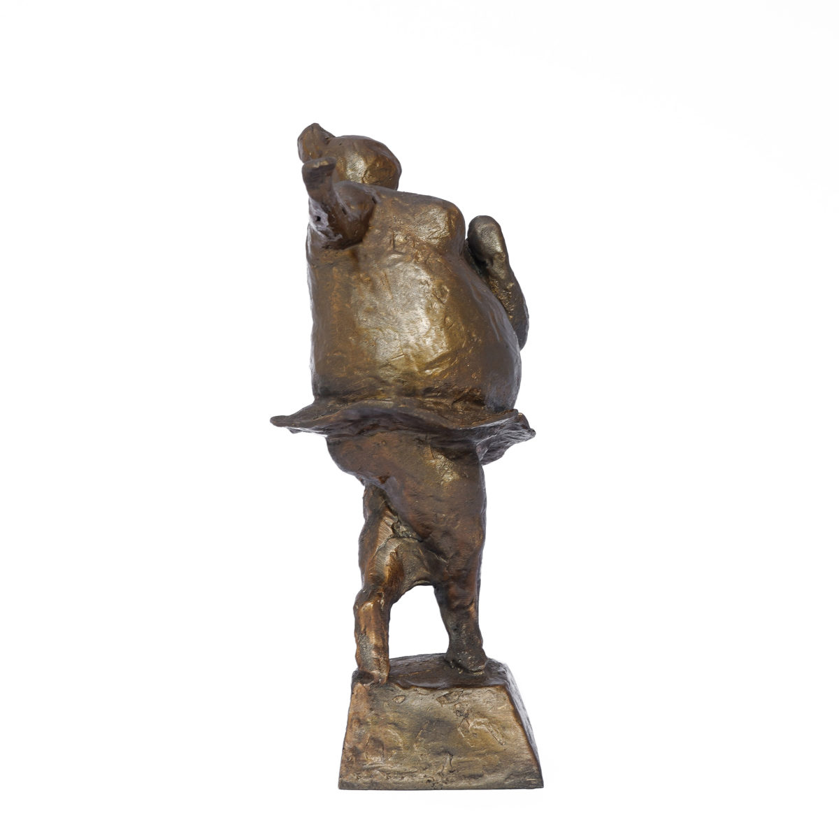 Mold bronze figurine dancing