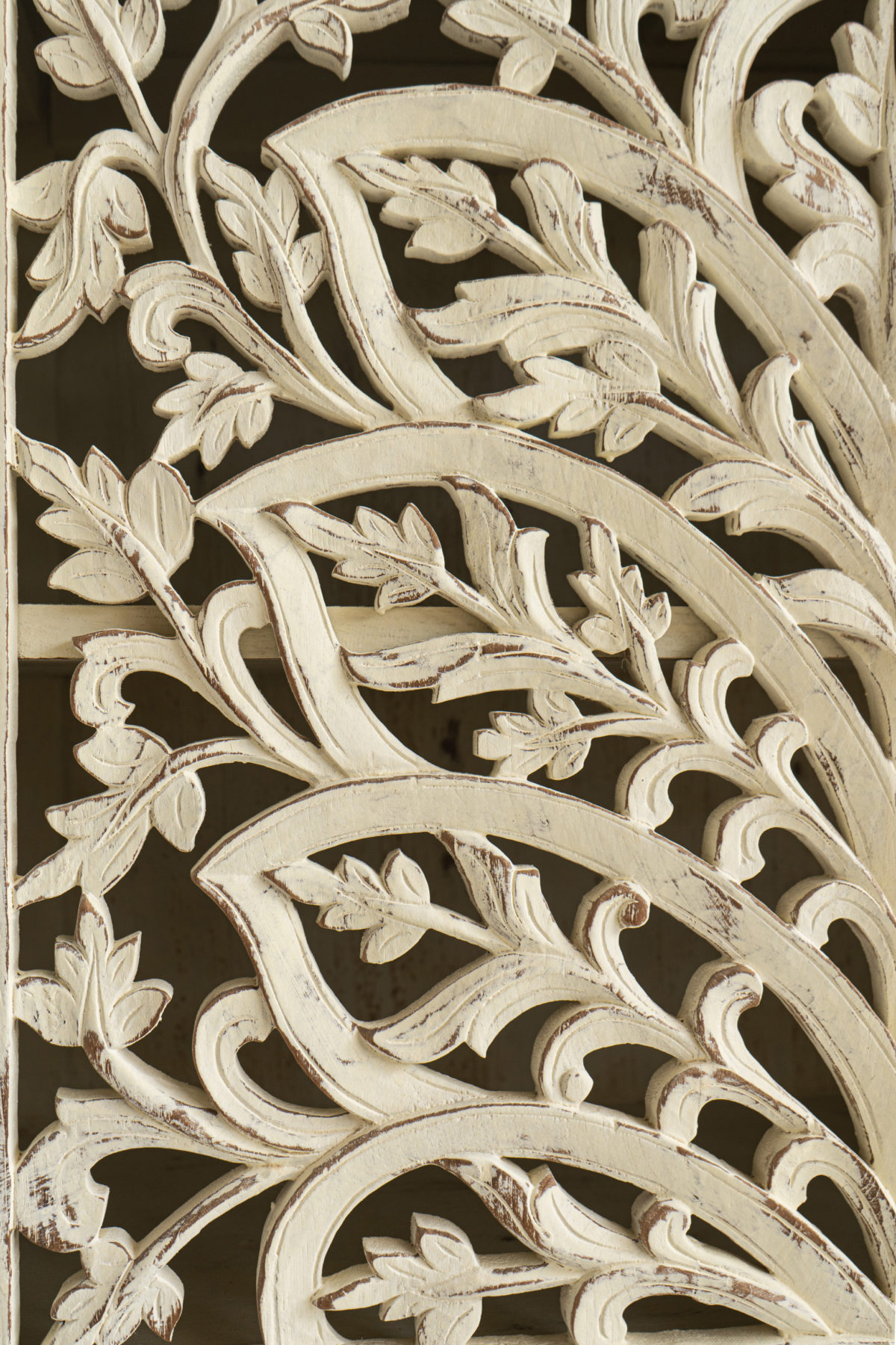 Cabinet art wood carving