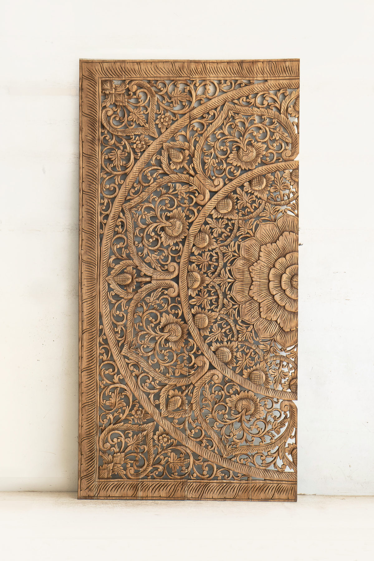 Wood wall art carved wall hanging