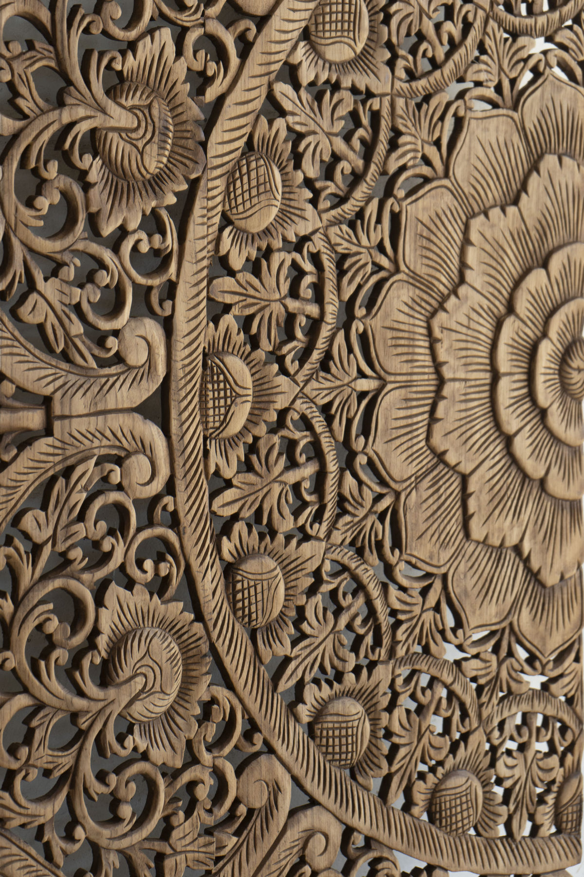 Wood wall art carved wall hanging