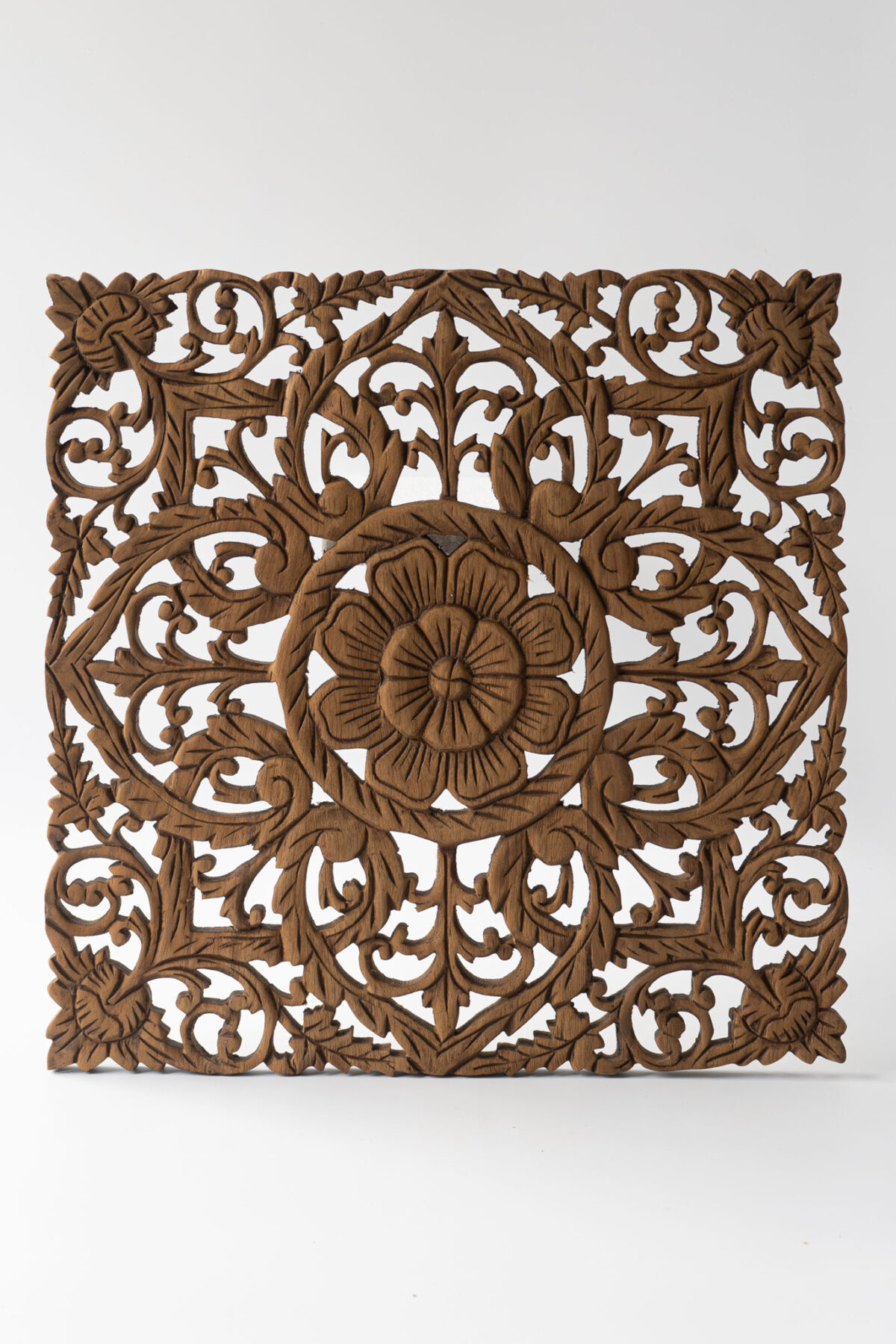 Thai Wood Carving Wall Hanging Siam Sawadee