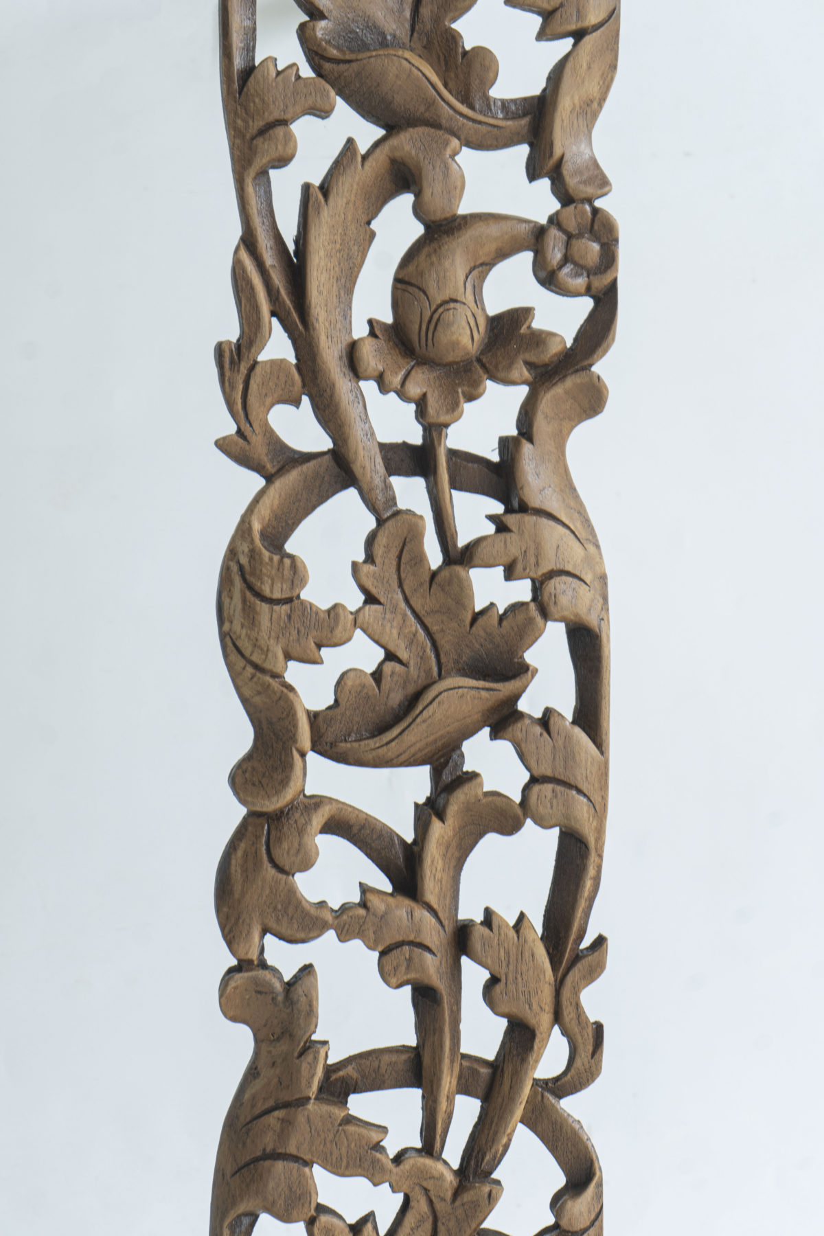 Hanging panel wood carving