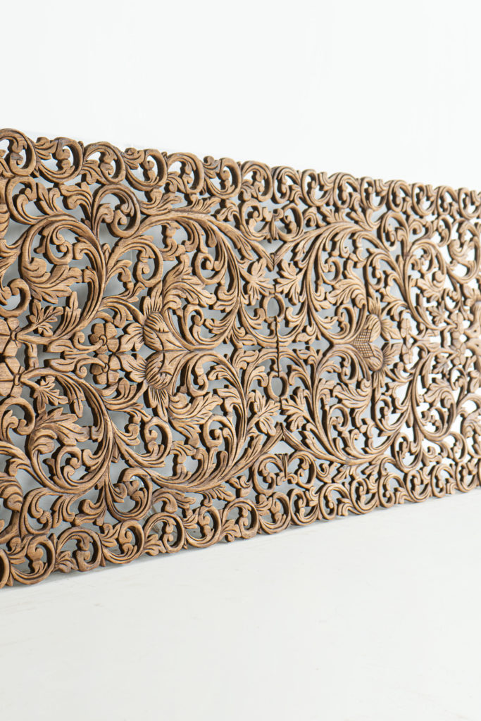 Low California King Size Headboard Siam Sawadee